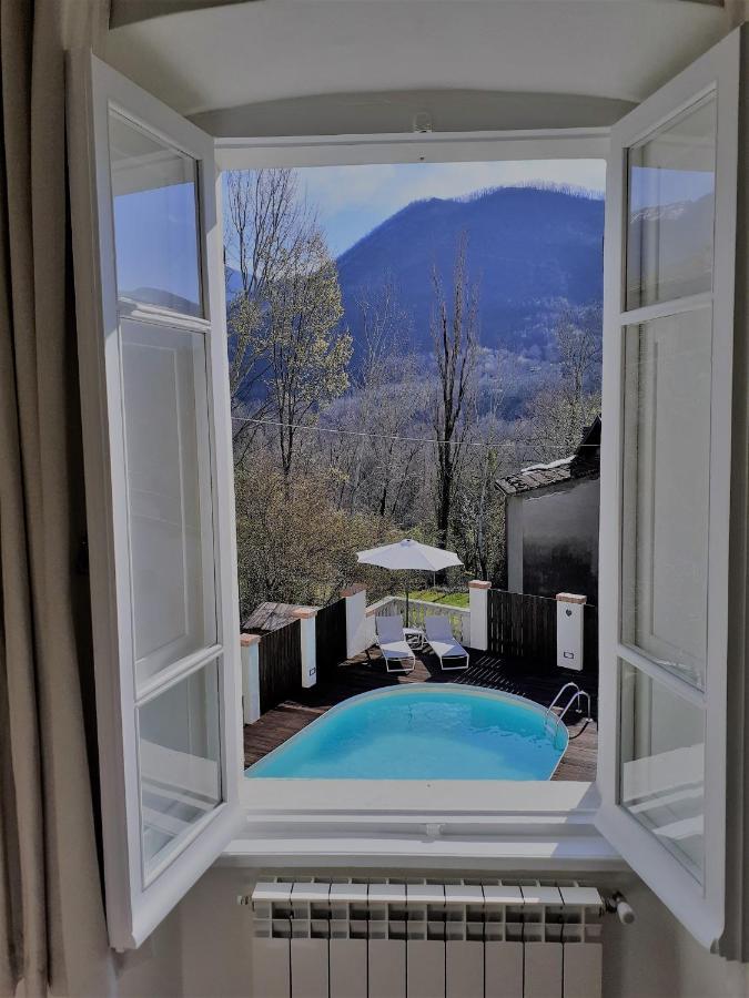 Villa Cascate Bagnone Bagian luar foto
